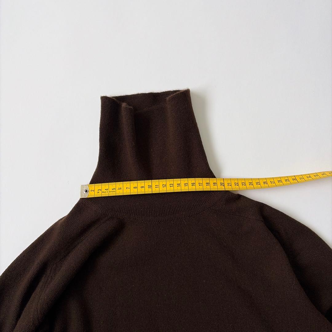 70-80s スコットランド製 プリングル タートルネック カシミアセーター