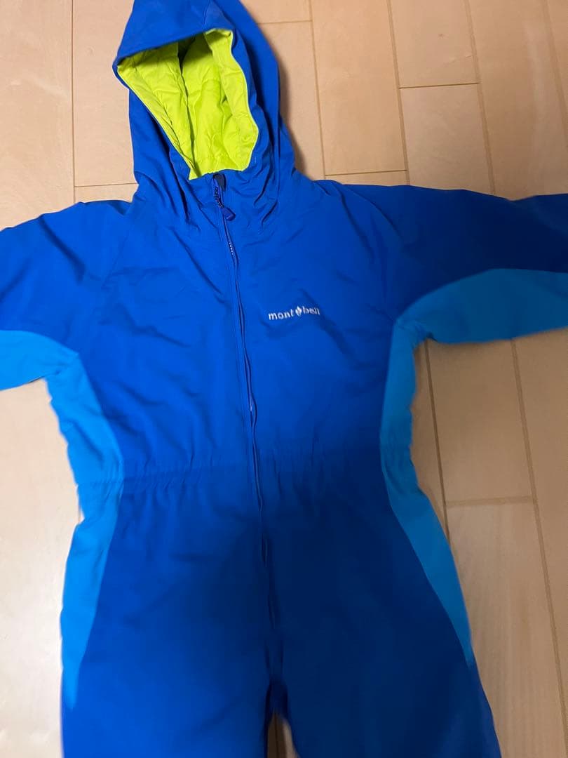 ★mont-bell★子ども用スキーウェア つなぎタイプ