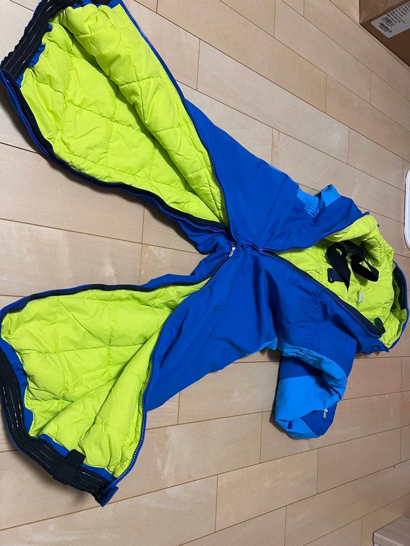 ★mont-bell★子ども用スキーウェア つなぎタイプ