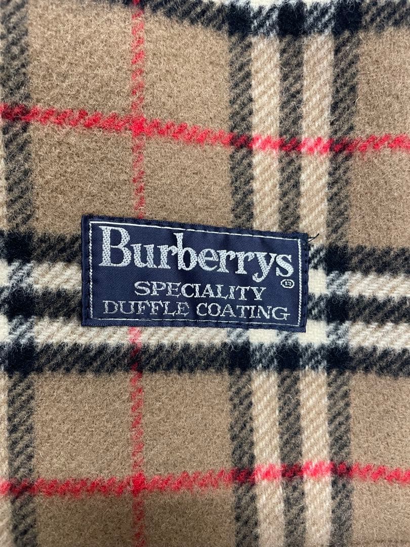 Burberrys 英国製 ダッフルコート ノバチェック メンズ XL相当