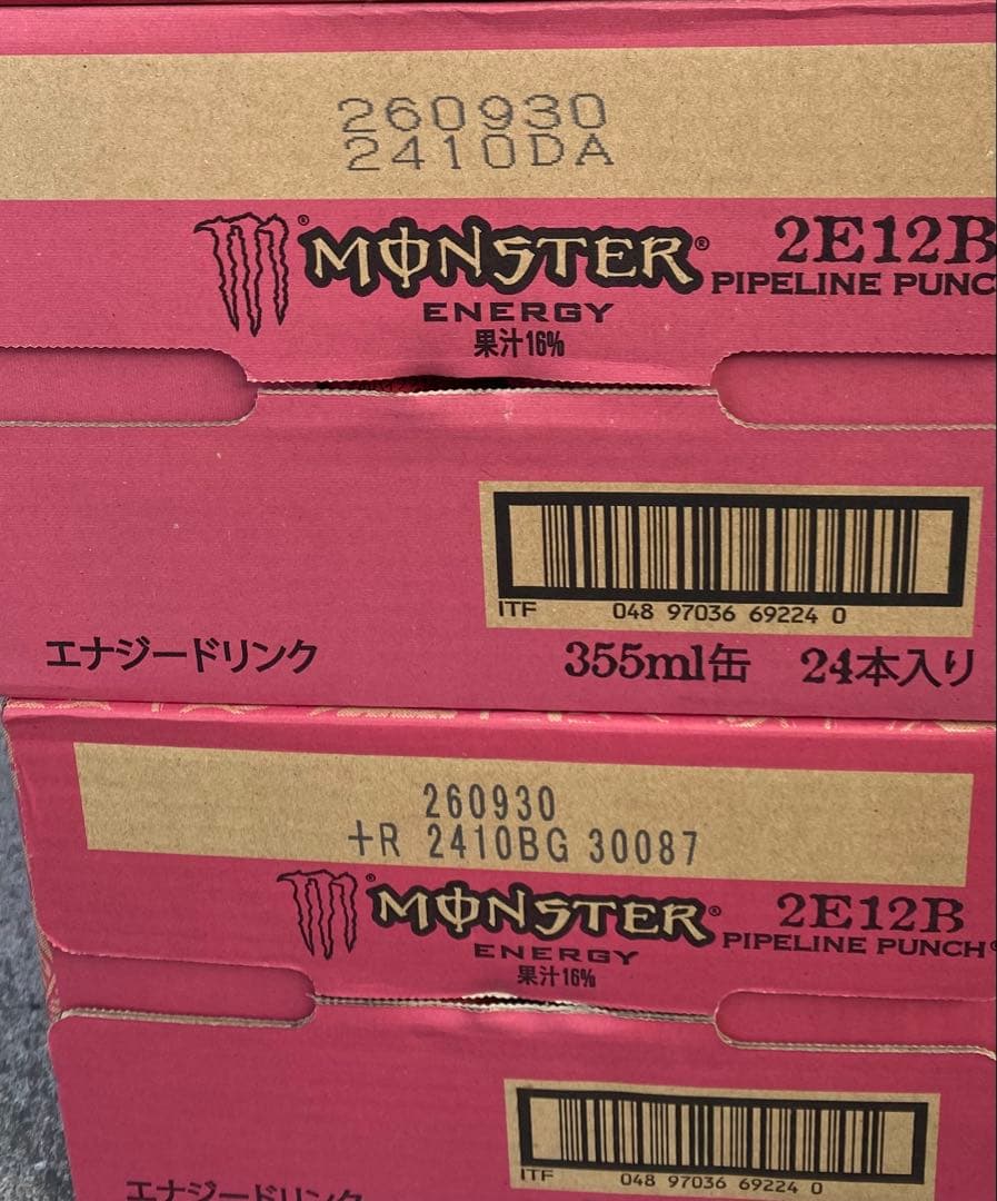 モンスターエナジーパイプラインパンチ48本セット