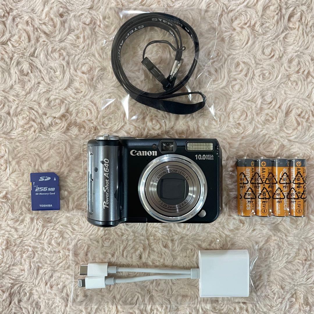 希少 名機✨Canon PowerShot A640✨動作確認済 スマホ転送OK