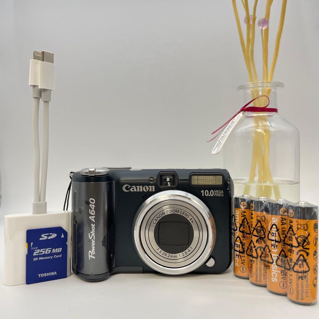 希少 名機✨Canon PowerShot A640✨動作確認済 スマホ転送OK
