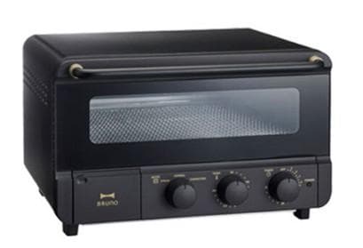 【新品未開封】BRUNO ブルーノ スチーム＆ベイクトースター ブラック