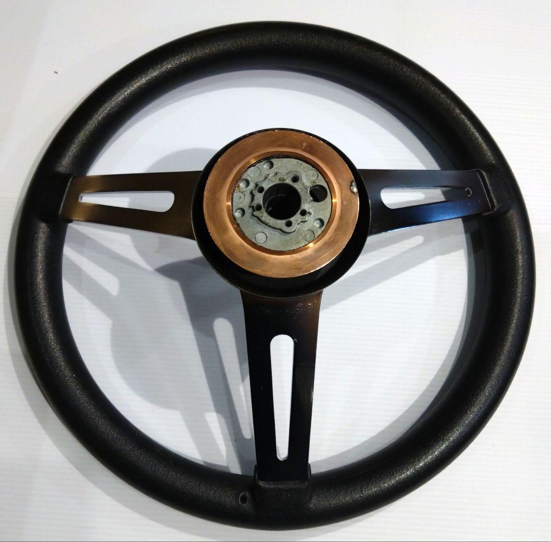 グラント クラシック ブラック 34Φ ステアリング ホイール　クラウンのボス付