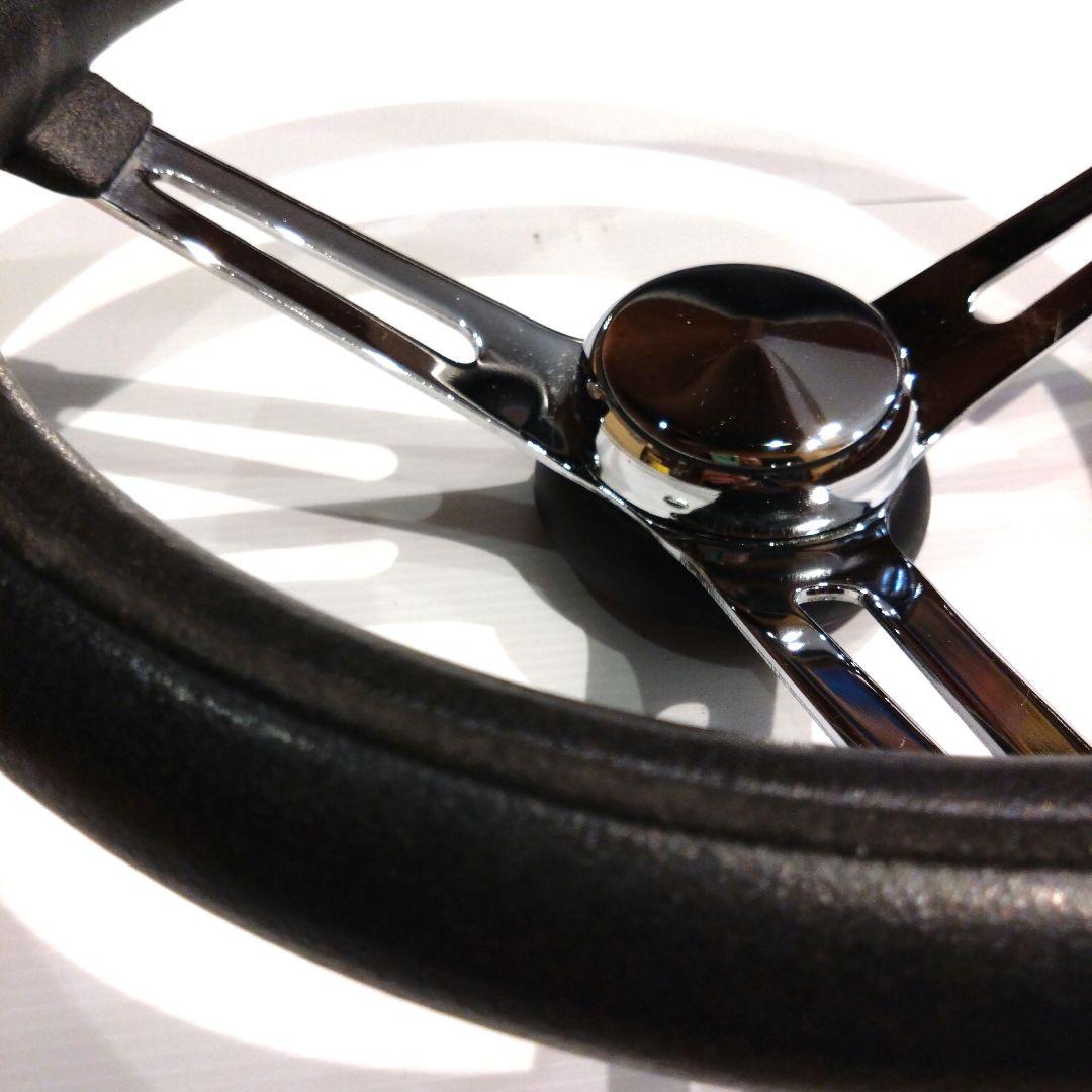 グラント クラシック ブラック 34Φ ステアリング ホイール　クラウンのボス付