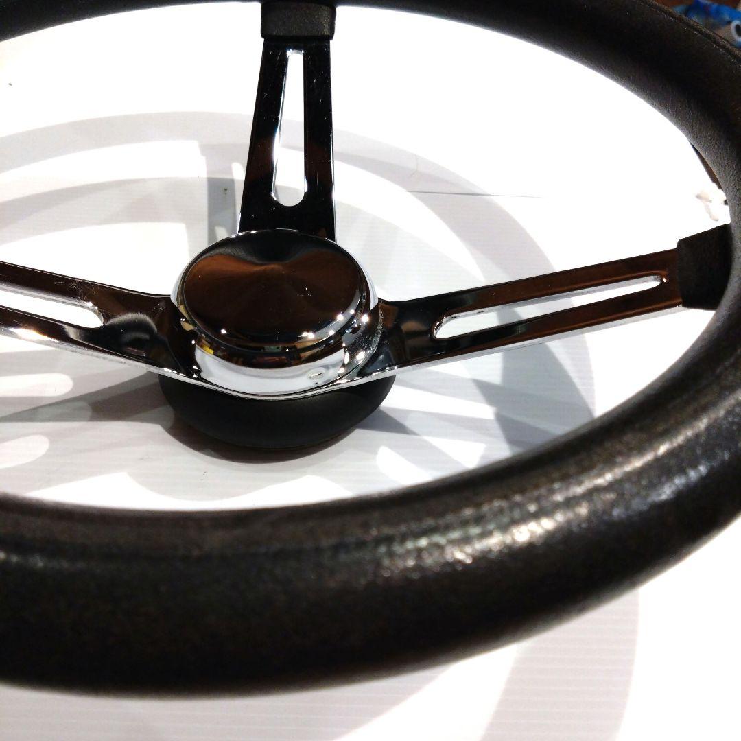 グラント クラシック ブラック 34Φ ステアリング ホイール　クラウンのボス付