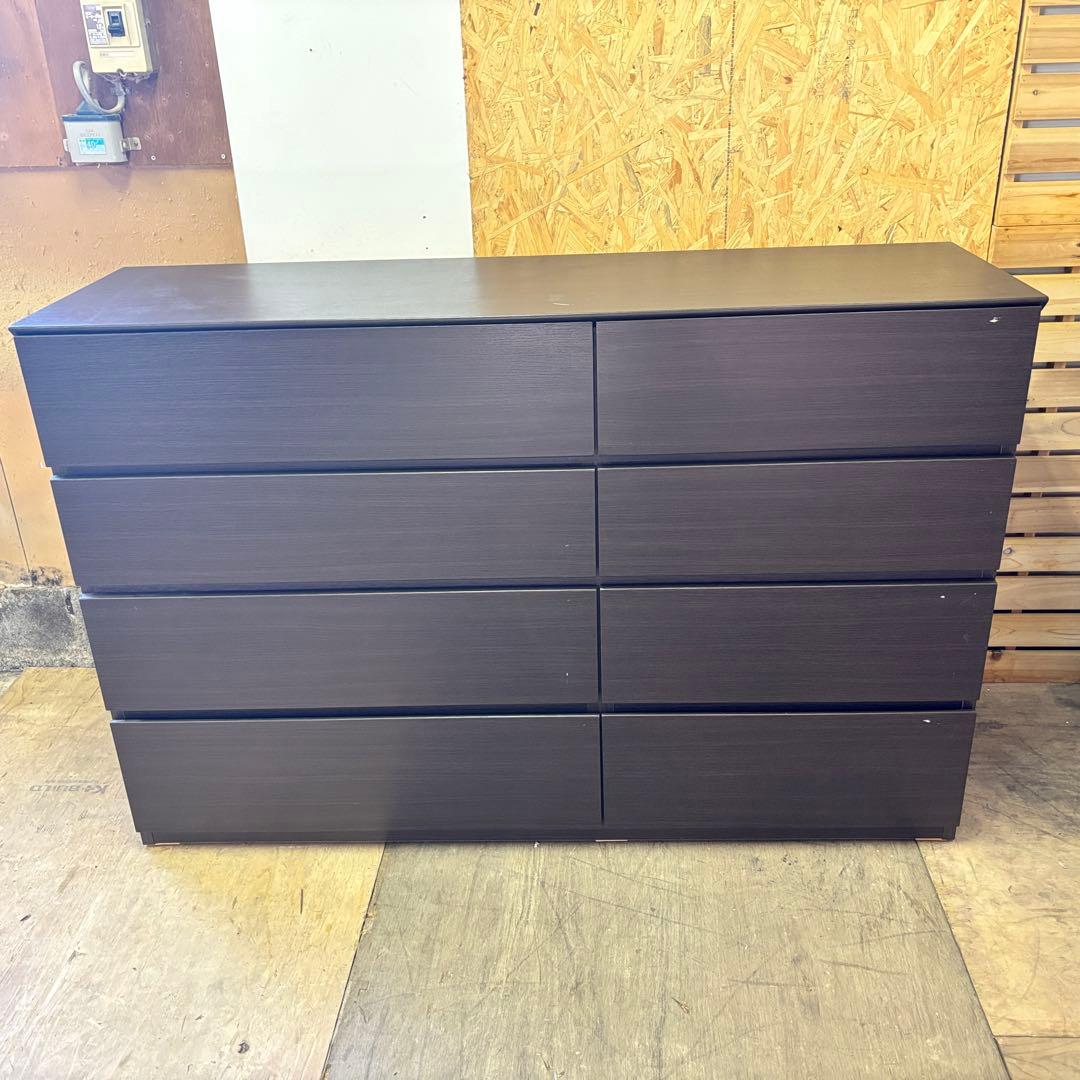 早い者勝ち‼️ニトリ ローチェスト クエス　ダークブラウン 140cm幅