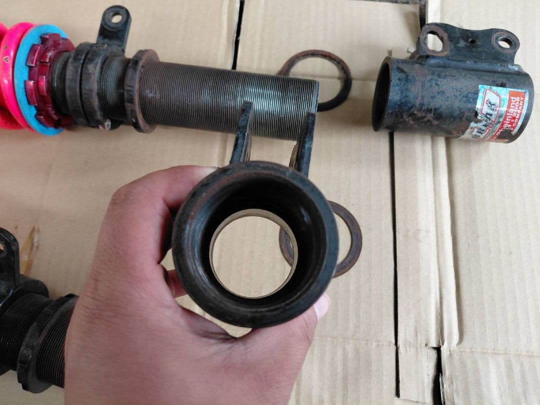 ダイハツムーヴカスタム175sケイブレイク車高調