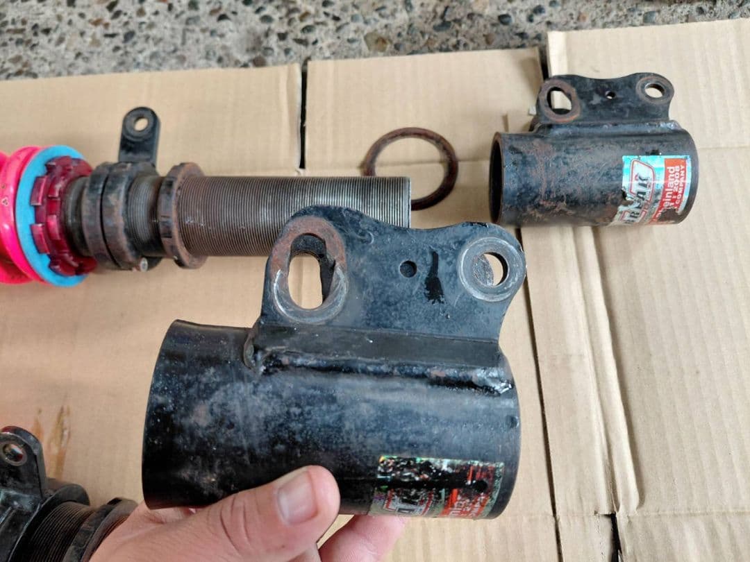 ダイハツムーヴカスタム175sケイブレイク車高調