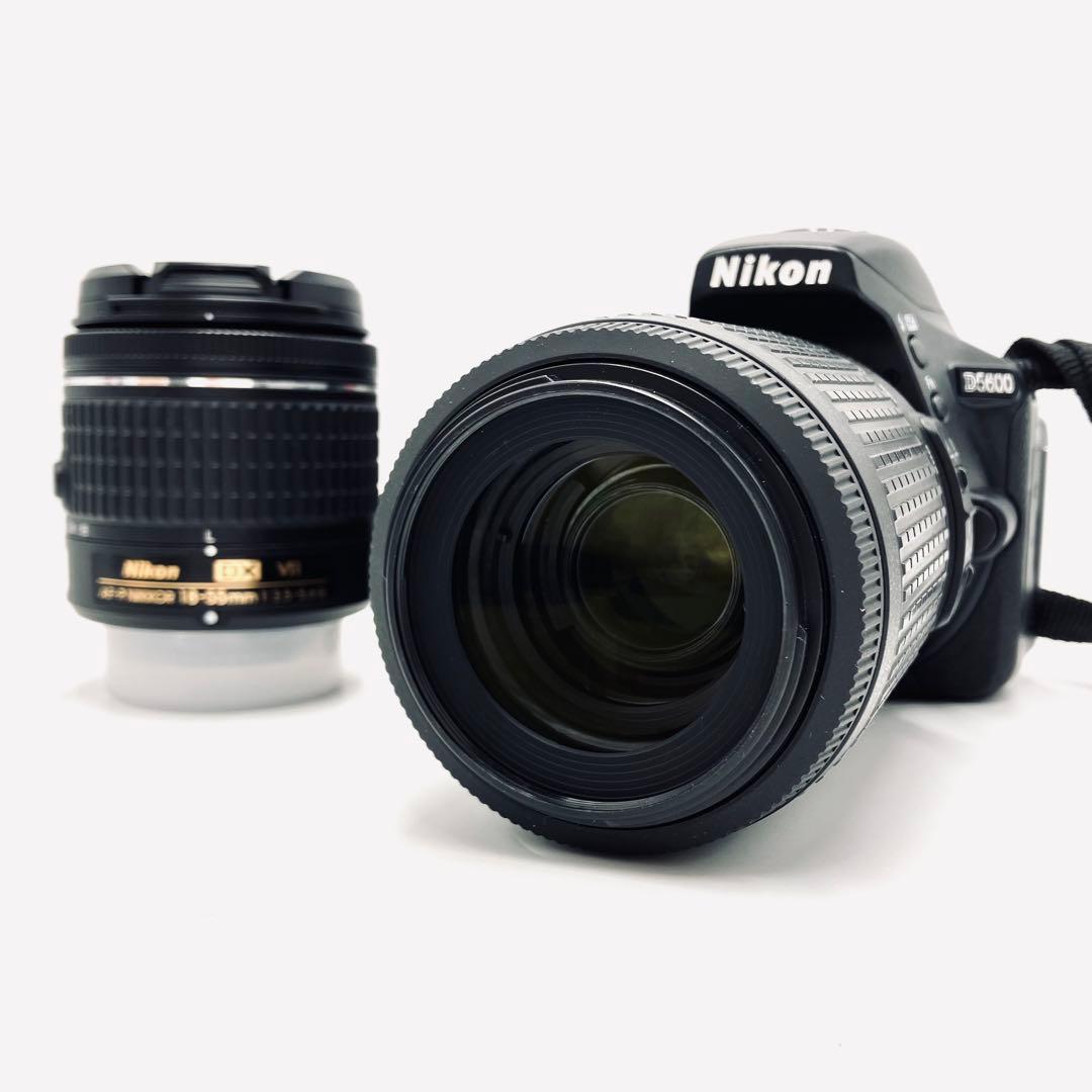 美品　Wi-Fi対応♪ Nikon D5600 望遠ダブルレンズセット