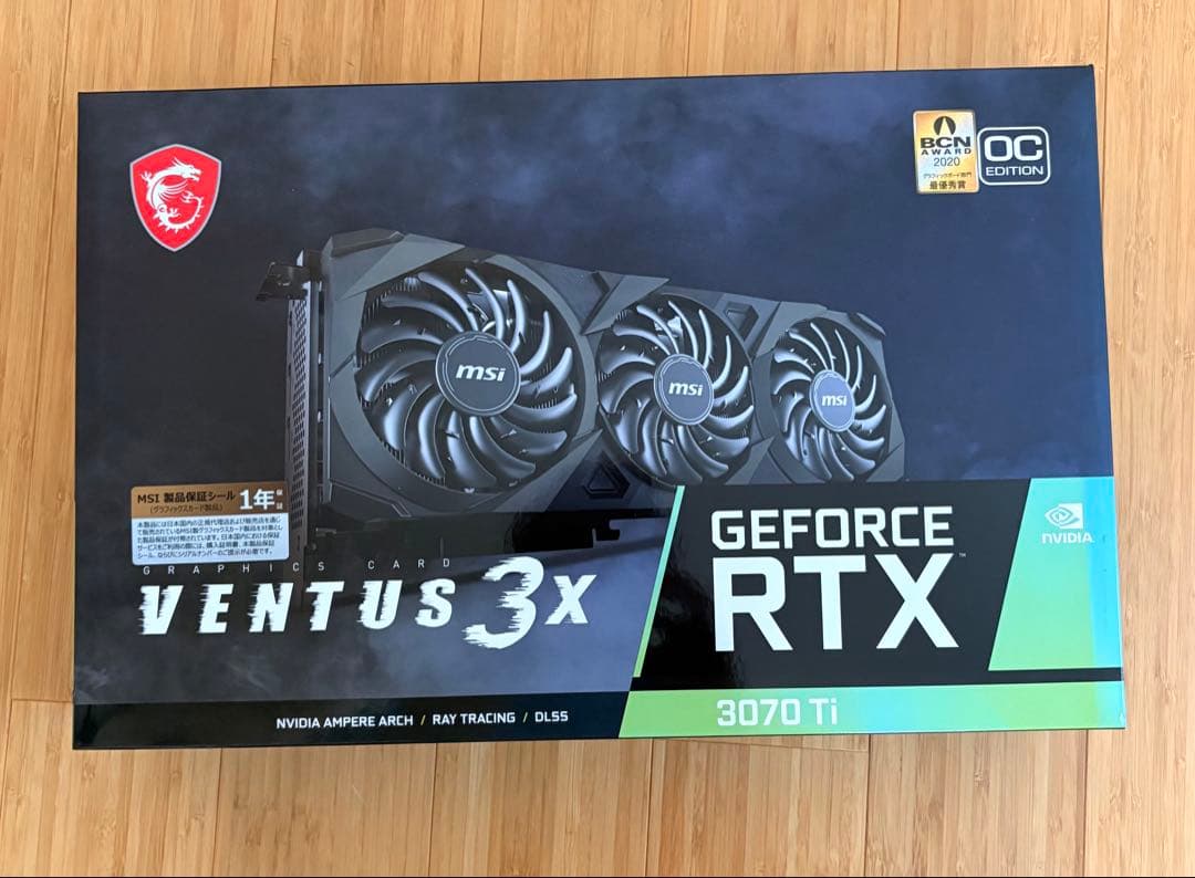 【Syun】MSI GeForce RTX 3070 Ti