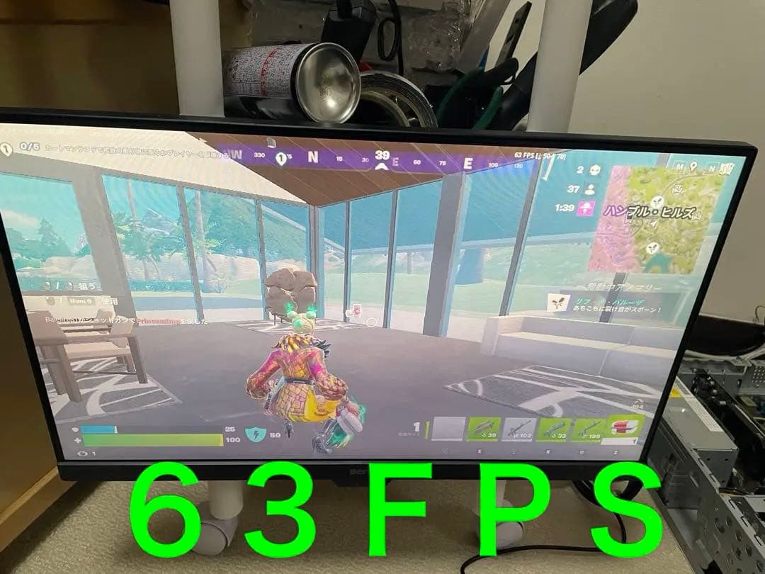 ゲーミングPC Fortnite80FPS‼️NVIDIA Quadro P600