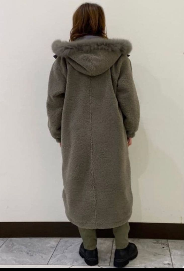 LASUD MILITARY ラシュッド ファーフーデッドボアコート ヤマダヤ