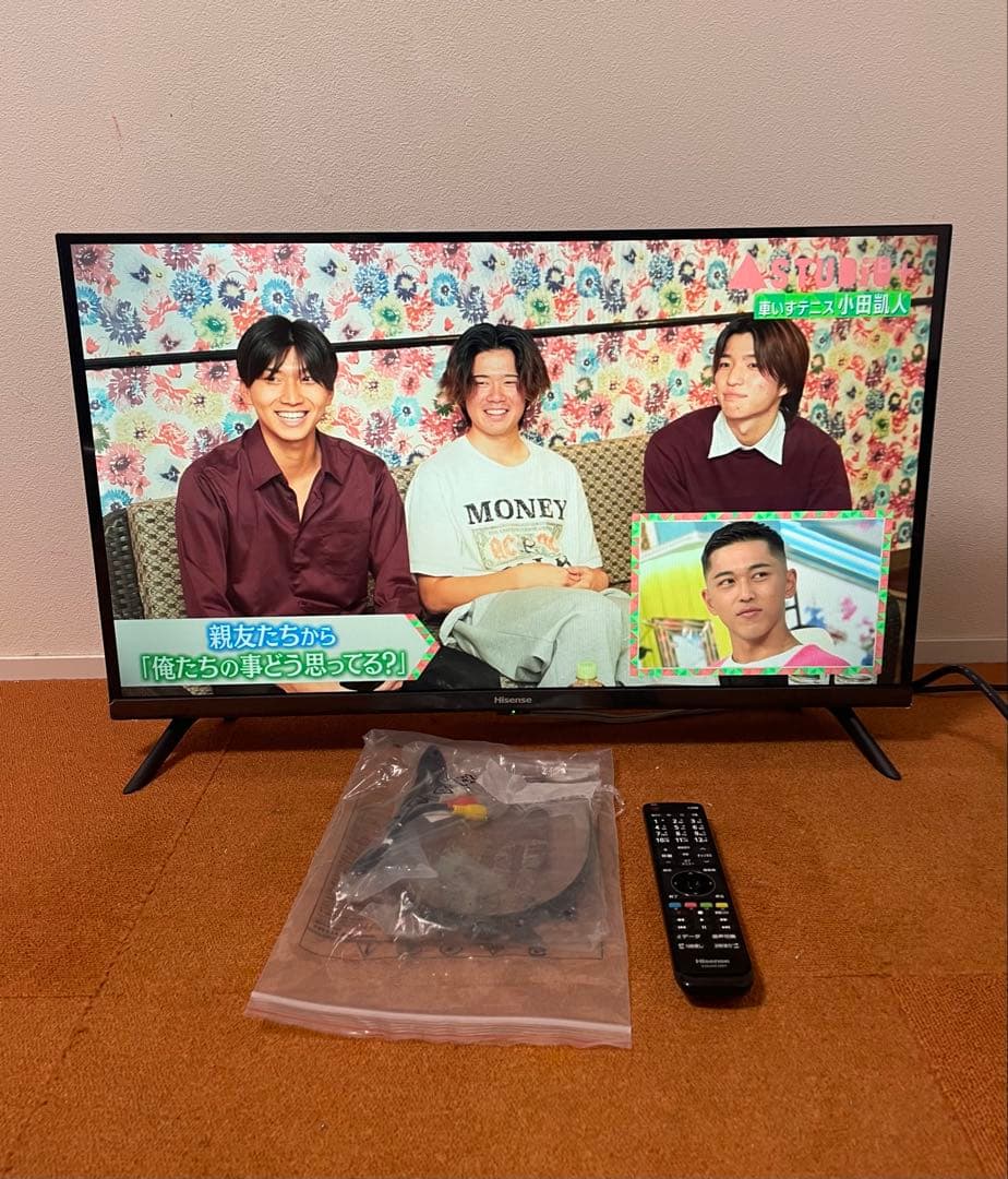 ハイセンス 2022年製 液晶テレビ 32V型 Wチューナ外付HDD可