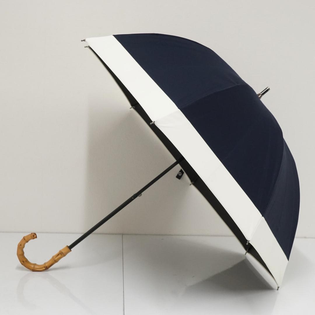 芦屋ロサブラン 完全遮光日傘 USED美品 ショートサイズ ネイビー 50cm