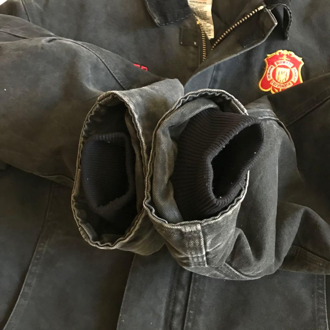 Carhartt C26 BLK トラディショナルコート BLACK 企業ロゴ