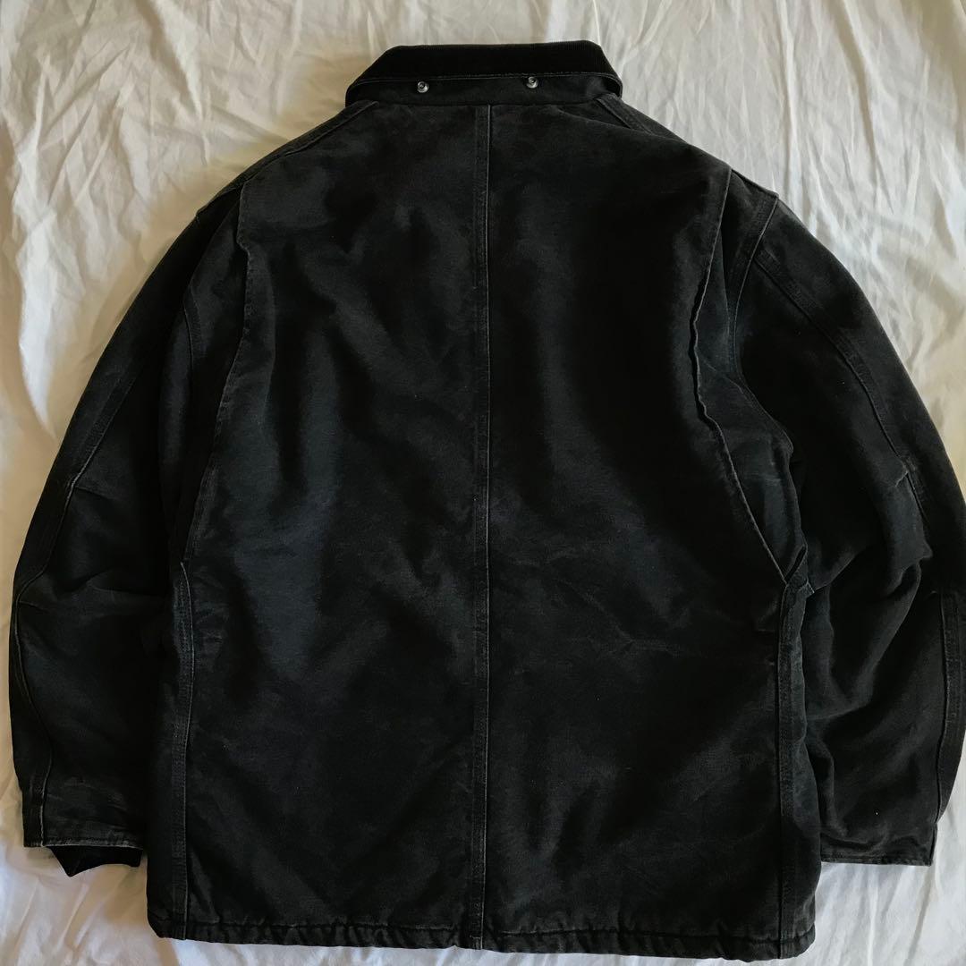 Carhartt C26 BLK トラディショナルコート BLACK 企業ロゴ