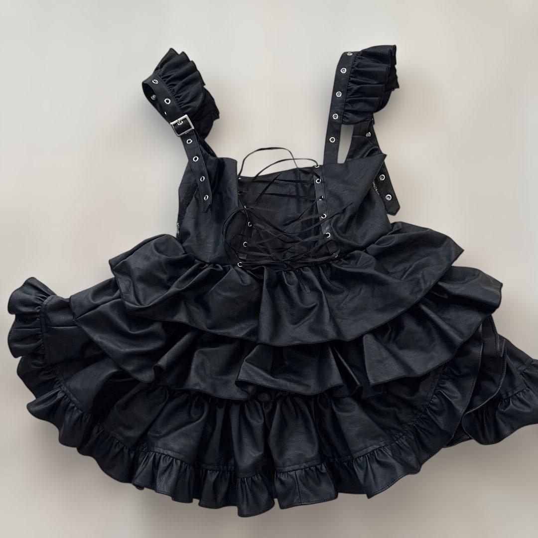 lMVAL レザーワンピース