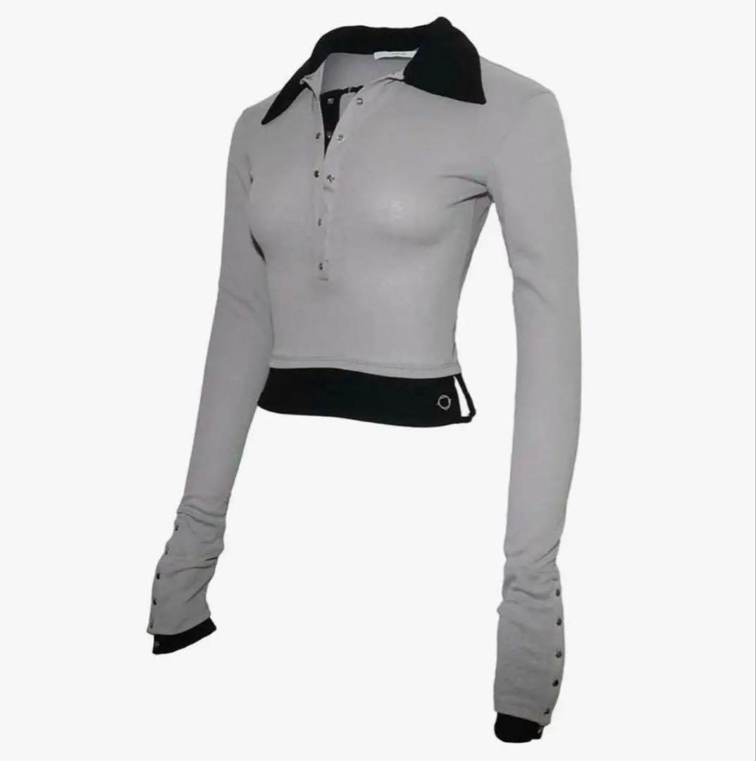 トップス theredthread S bicolor layered tops