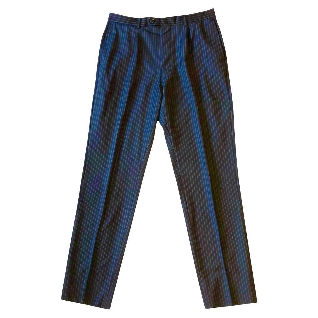 良品！⭐️ポールスミスDELFINOSuper120‘sセットアップスーツ L