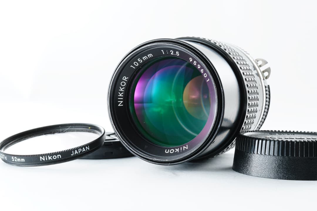 【美品】動作◎ ニコン Ai-s Nikkor 105mm F2.5 601