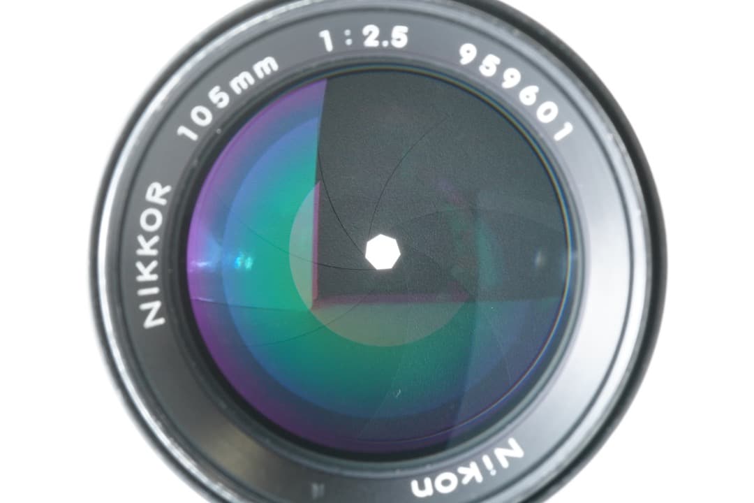【美品】動作◎ ニコン Ai-s Nikkor 105mm F2.5 601