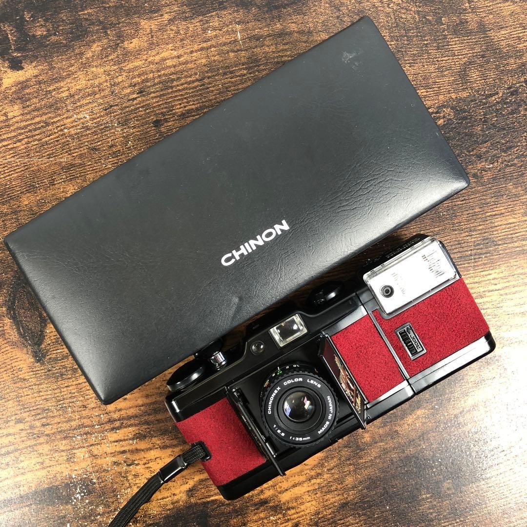 ジャンク CHINON bellami 蛇腹式 S-120 35mm F2.8