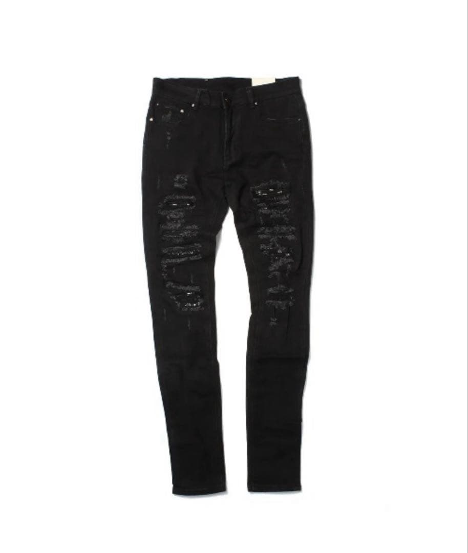 mnmlラインストーンデニム29