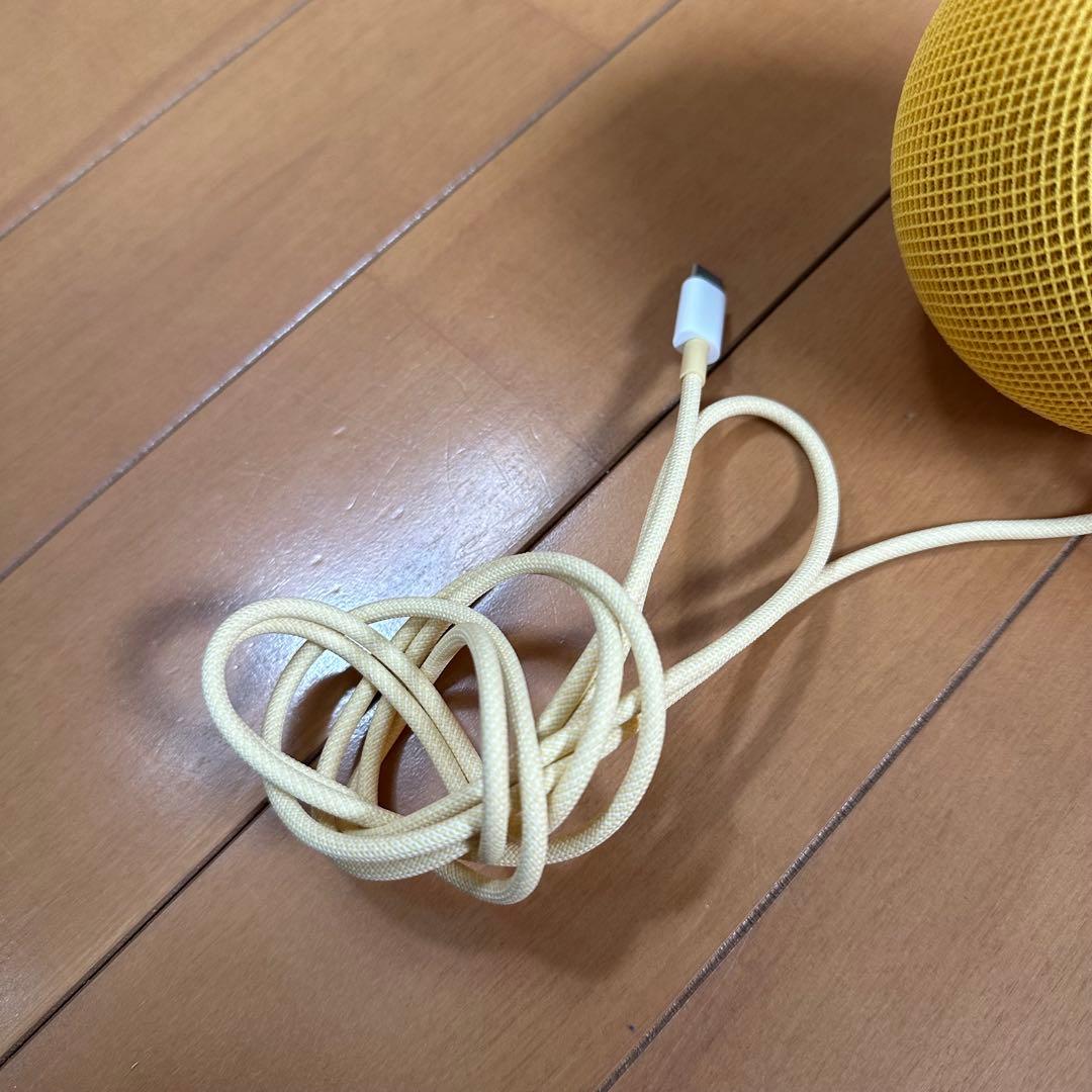 Apple pod mini スピーカー　イエロー