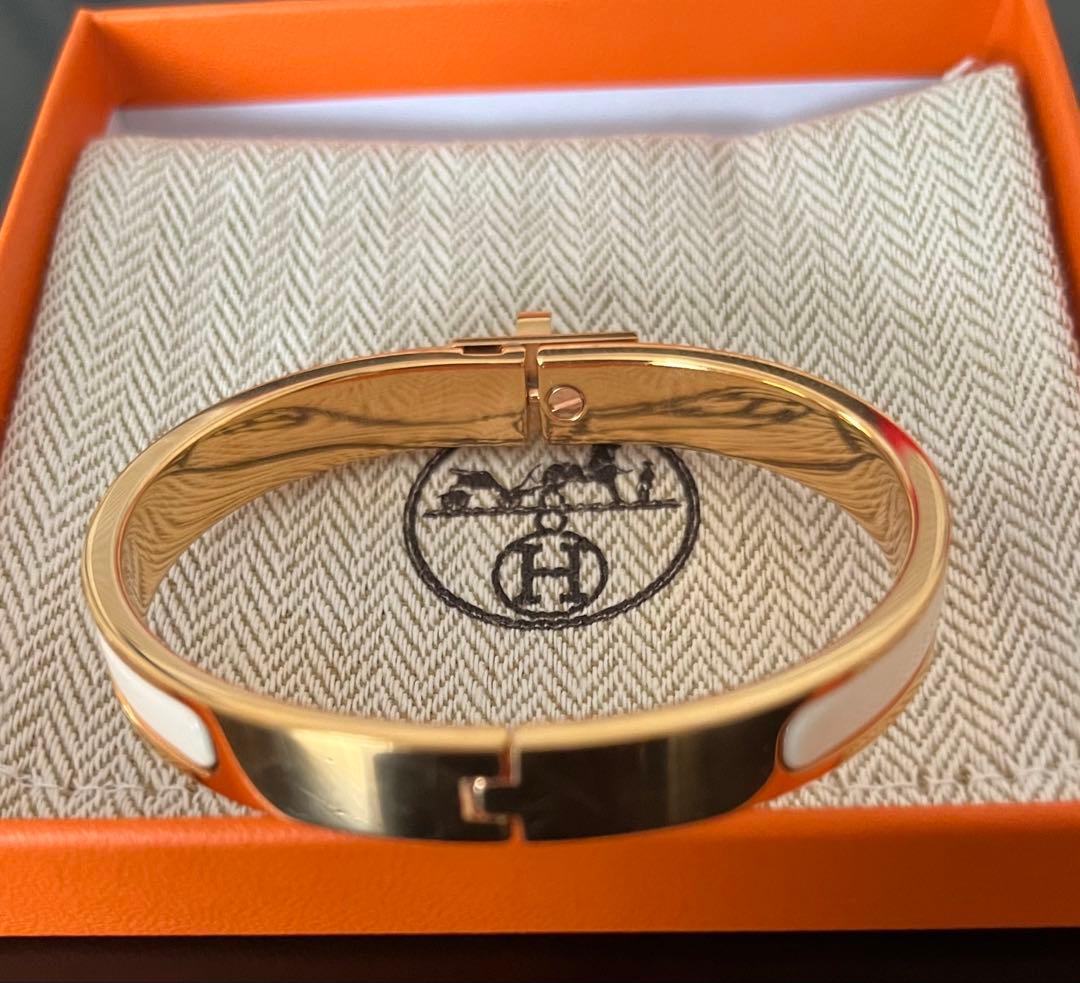 ⭐️美品　HERMESエルメス　エナメルブレスレットミニ・クリック・ケリーPM