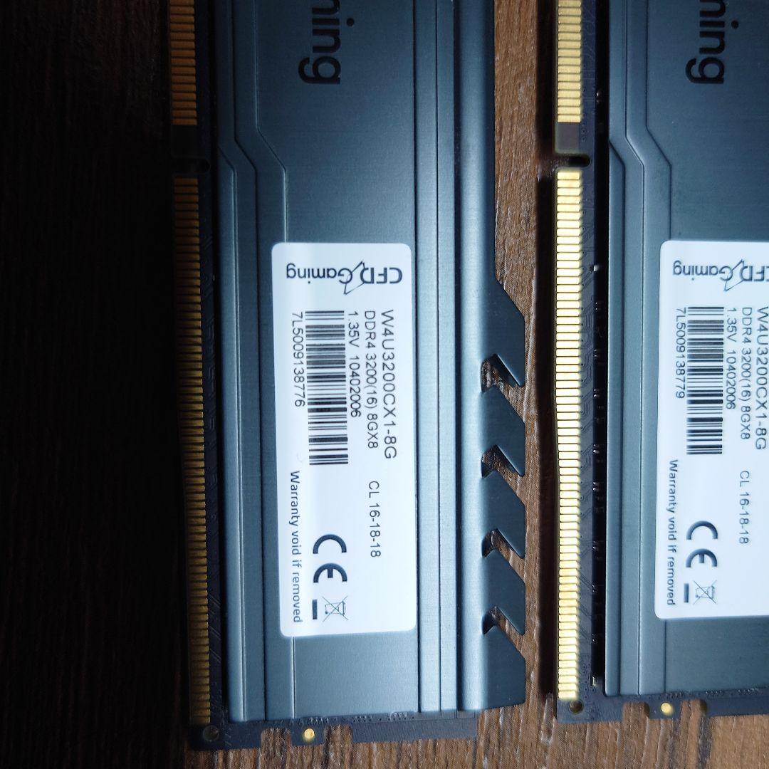CFD Gaming DDR4 3200MHz 8GB×4セット