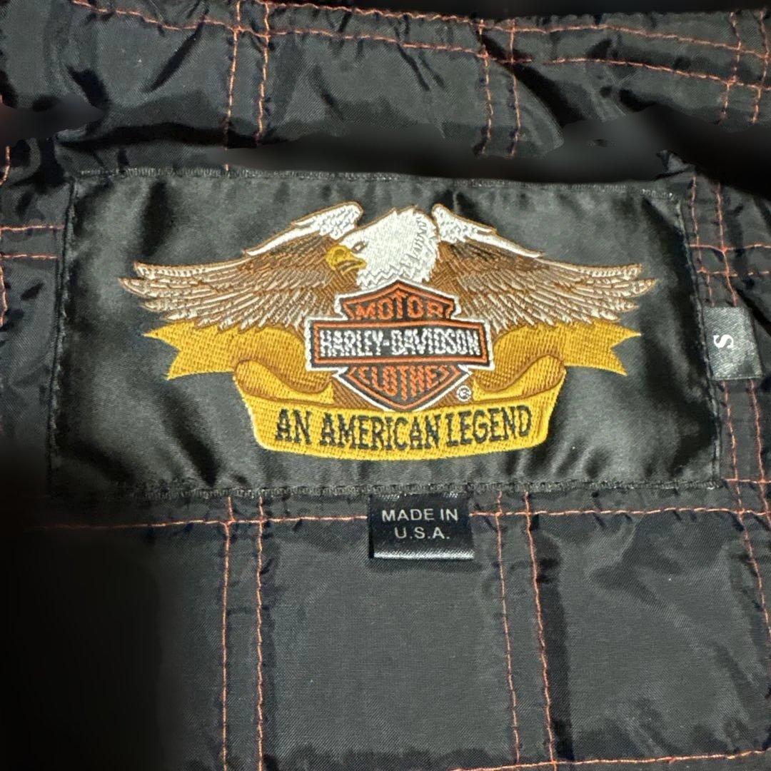 Sサイズ ハーレーダビッドソン　純正　スタジャンmade in USA