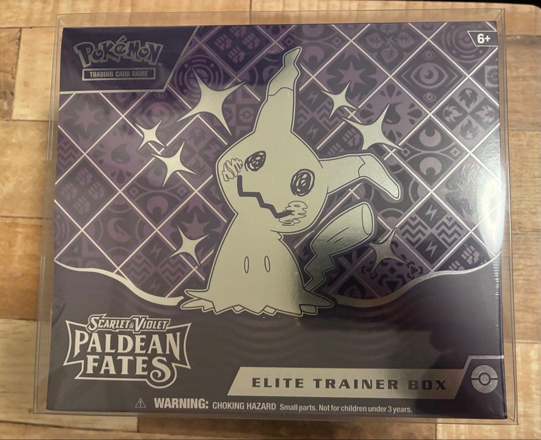 Elite trainer box Paldean Fates ミミッキュETB
