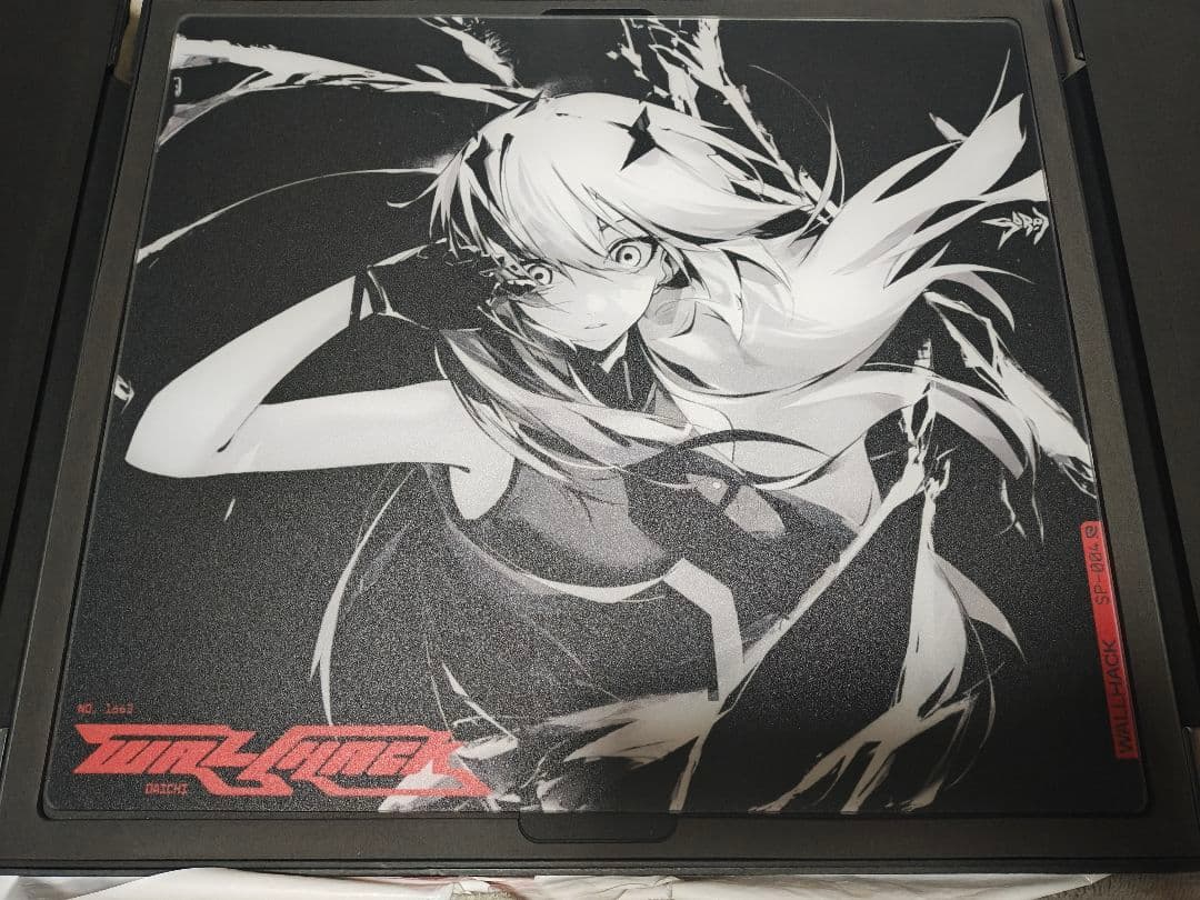 WALLHACK SP-004 Frenzy sora ガラスマウスパッド