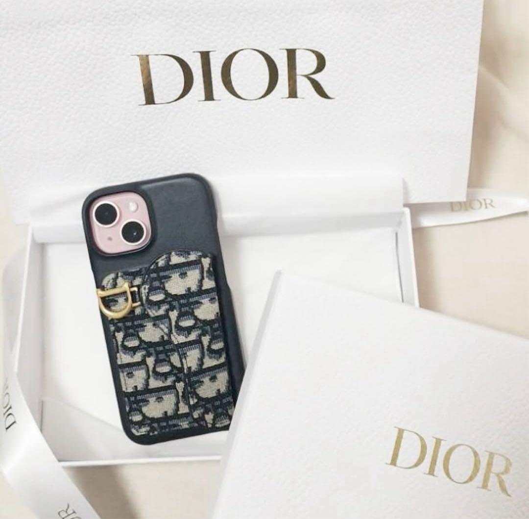 Dior iPhoneケース モノグラムデザイン