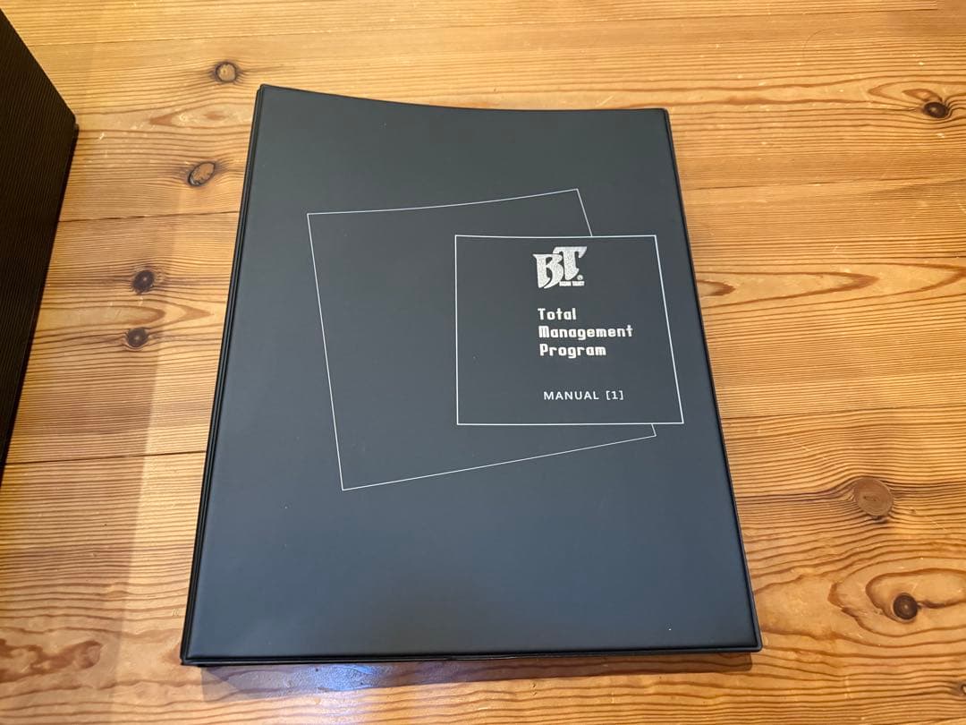 専用品　SSI BTP total management program 教材