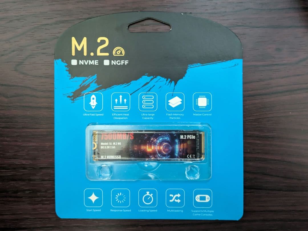 内蔵型SSD M.2 NVMe SSD 2TB SL-M.2 NG 7500MB/s