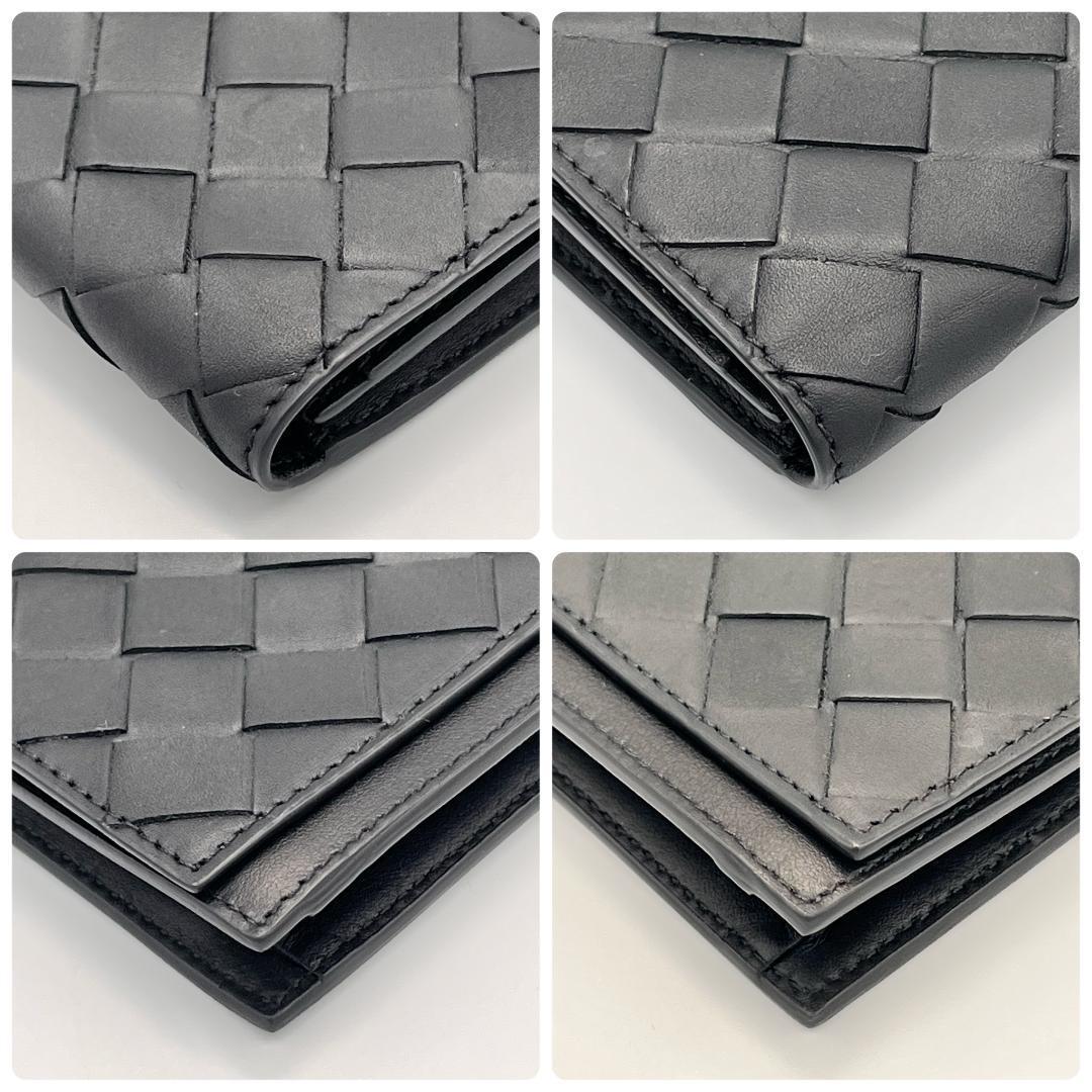 美品☆BOTTEGA VENETA名刺入 イントレチャート ビジネスカードケース