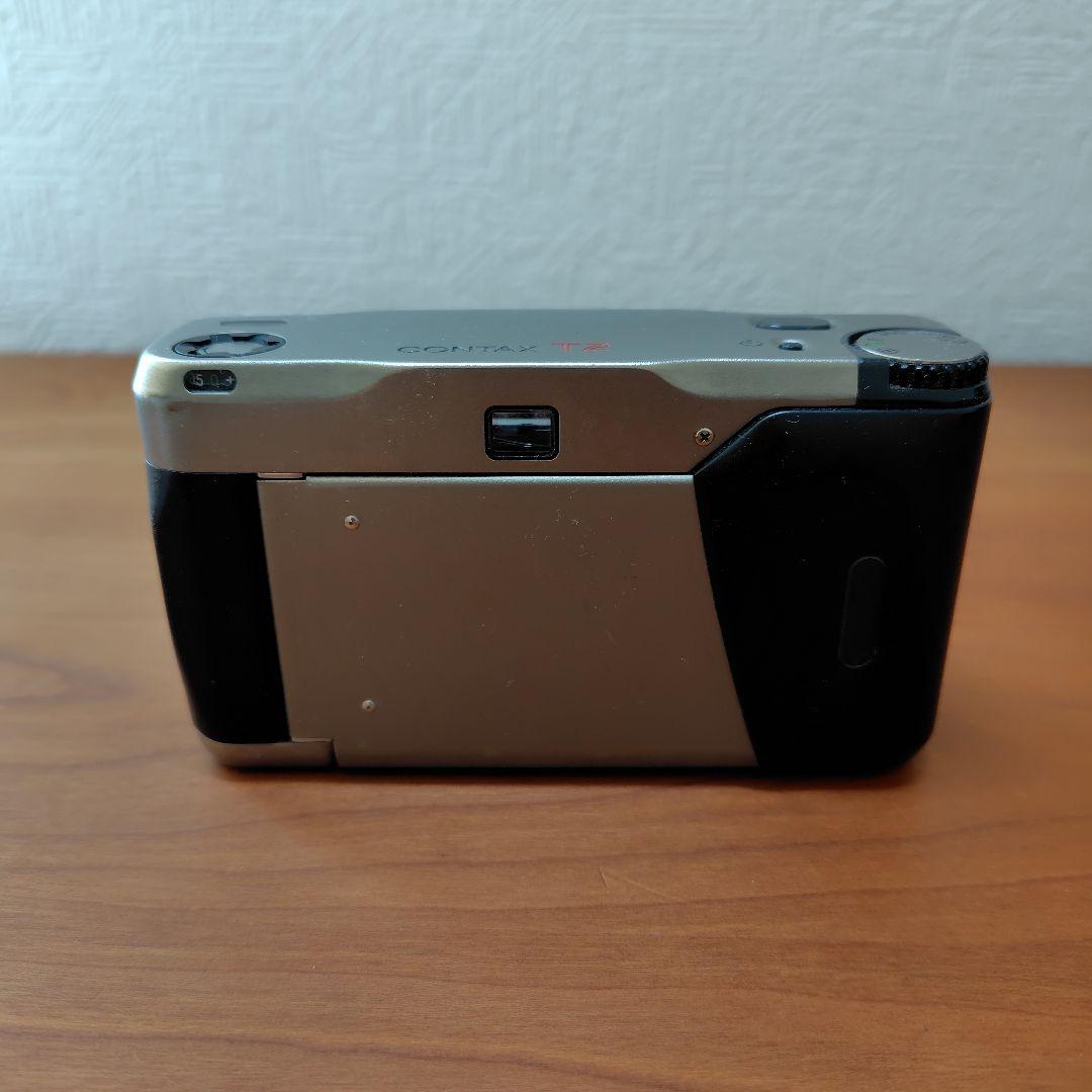 【shu】CONTAX T2 シルバー コンパクトフィルムカメラ