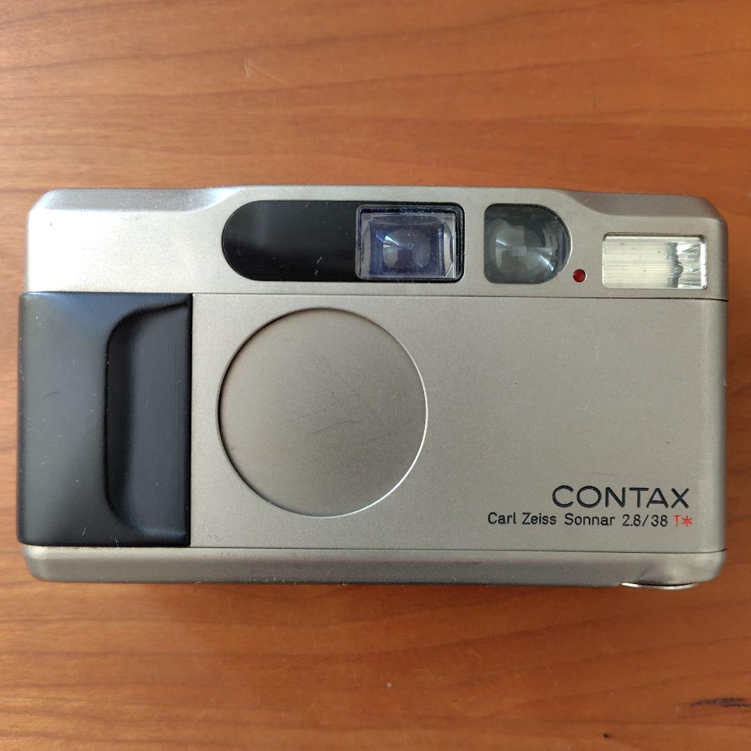 【shu】CONTAX T2 シルバー コンパクトフィルムカメラ