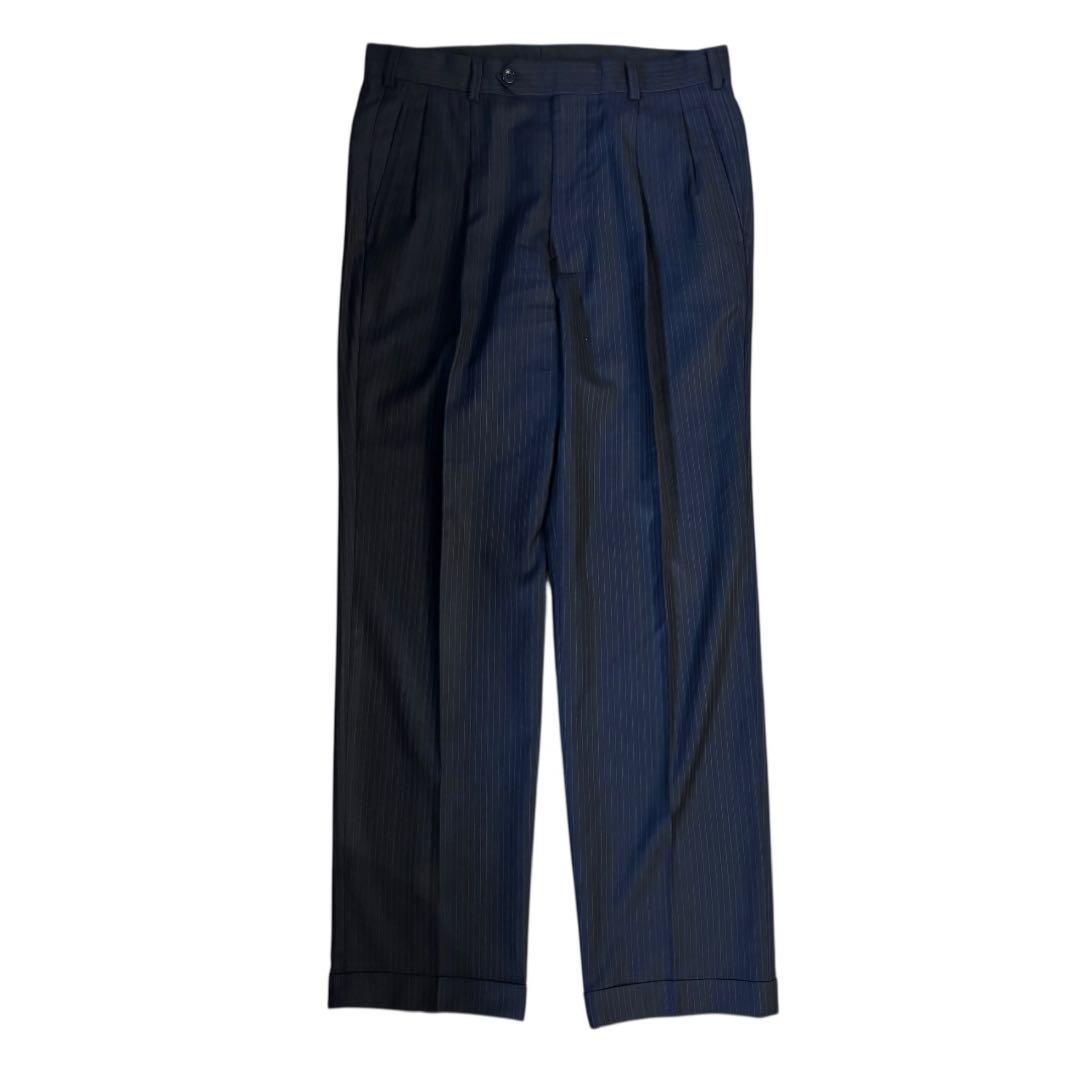 ブルックスブラザーズ イタリア製 スーツ ストライプ ネイビー REGENT