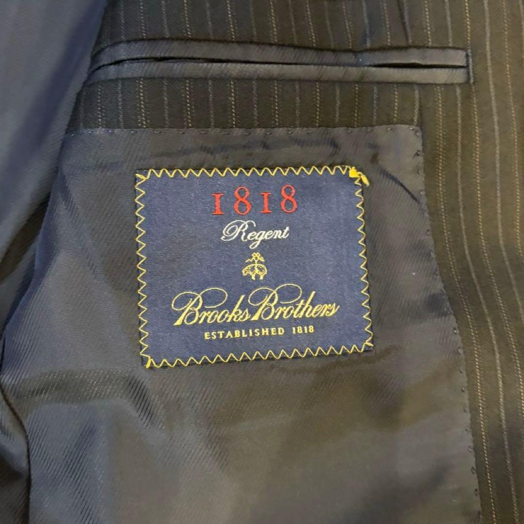 ブルックスブラザーズ イタリア製 スーツ ストライプ ネイビー REGENT