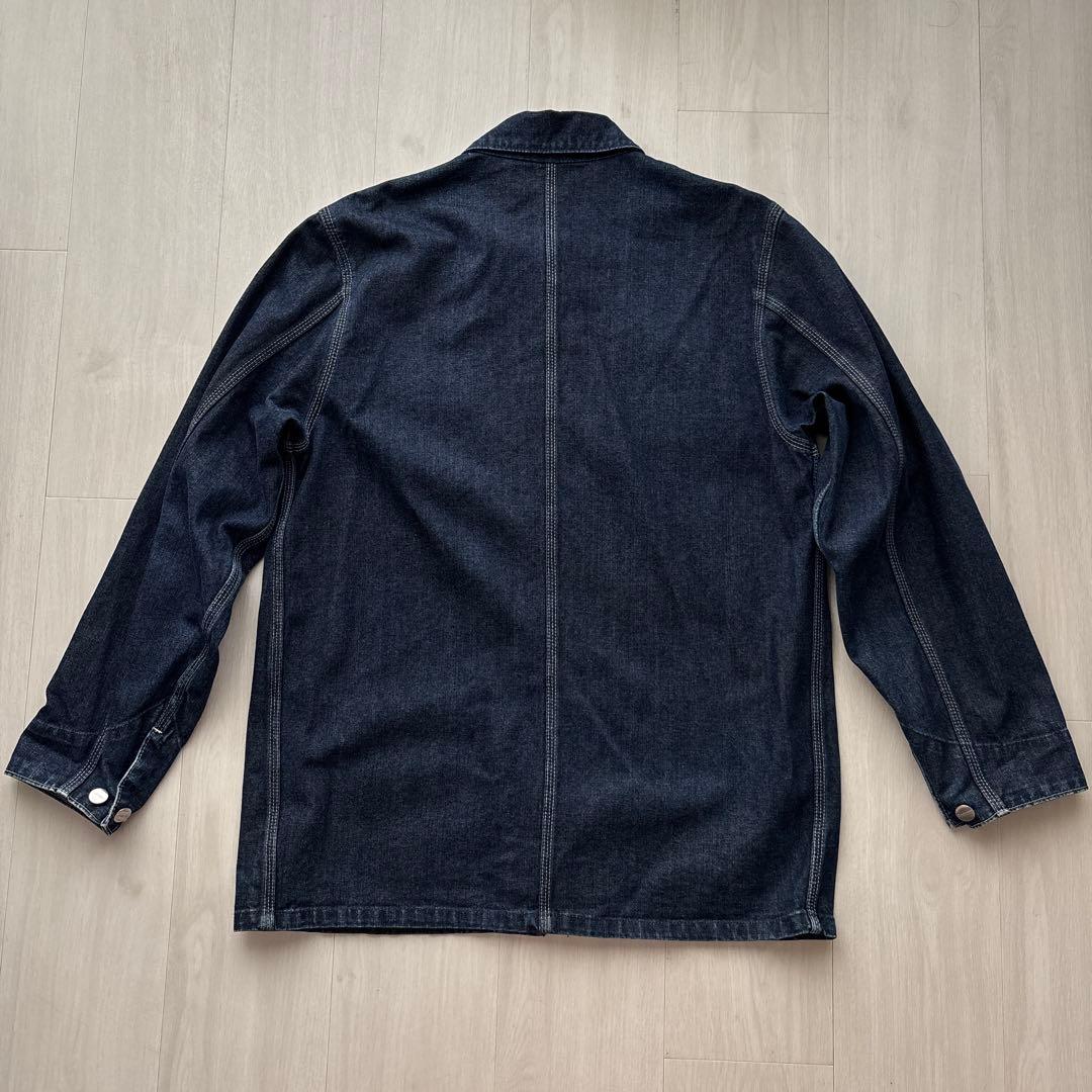 ア*ト様 Carhartt　カバーオール　デニム　ジャケット　濃紺