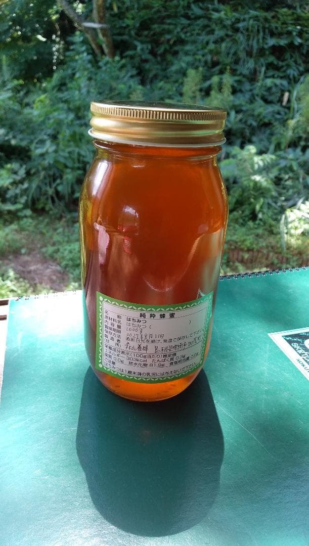 日本ミツバチの百花蜜　1000ｇ