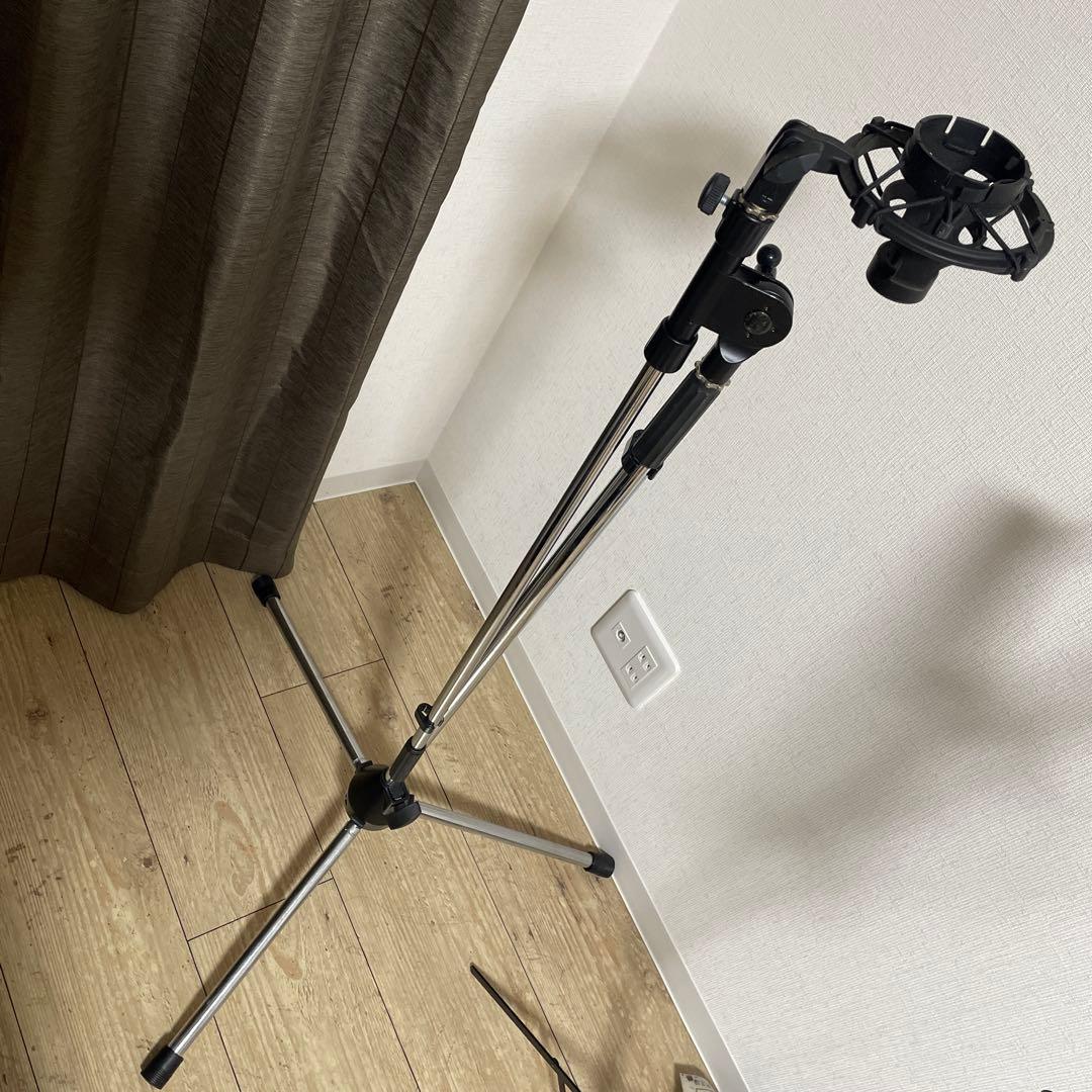 Audio-Technica AT4040 コンデンサーマイク　スタンド付き