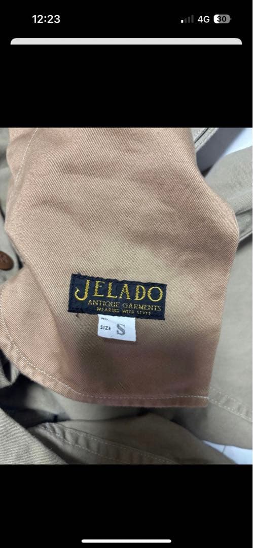 JELADO ベージュ チノパン サイズS