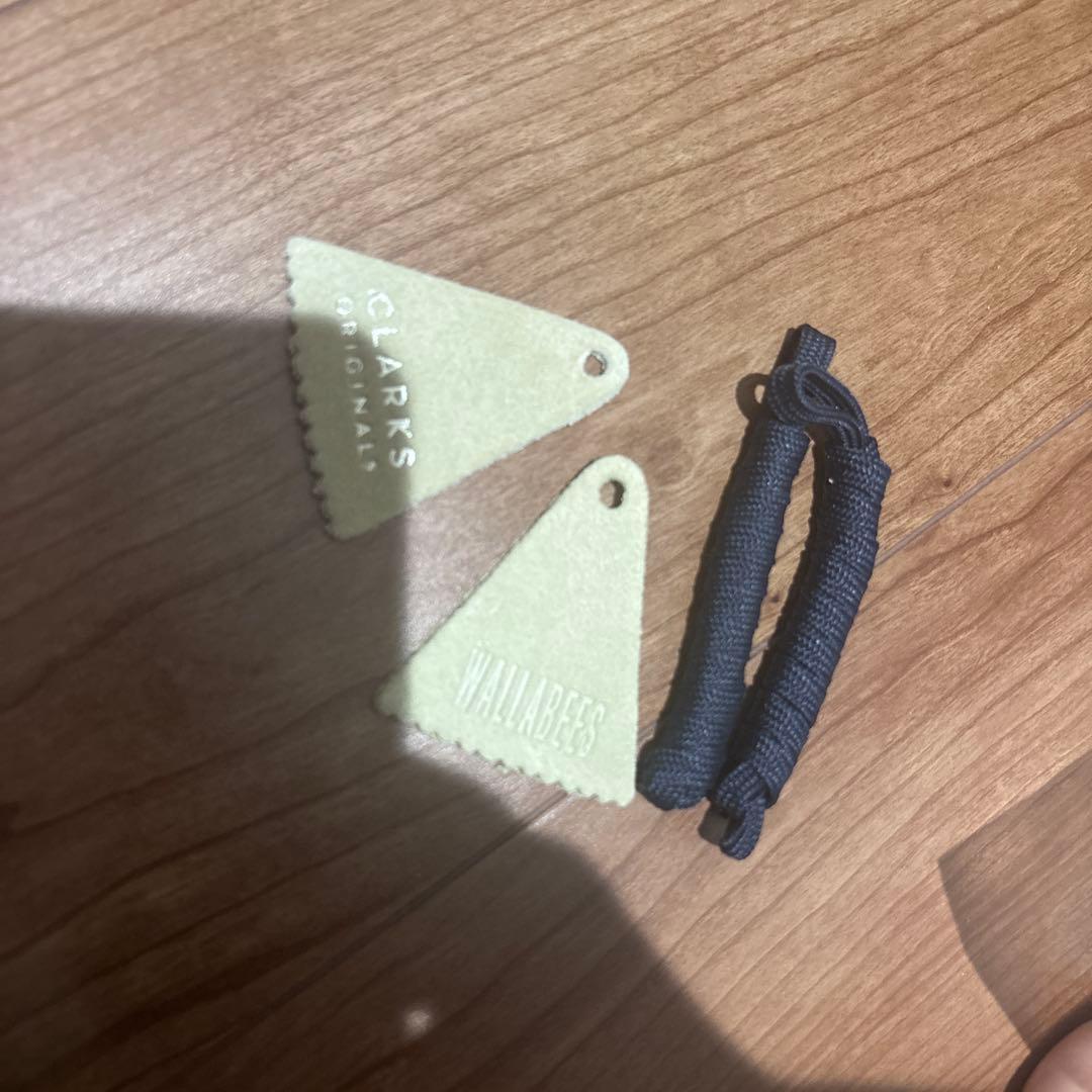 CLARKS ワラビー　ベージュ モカシン