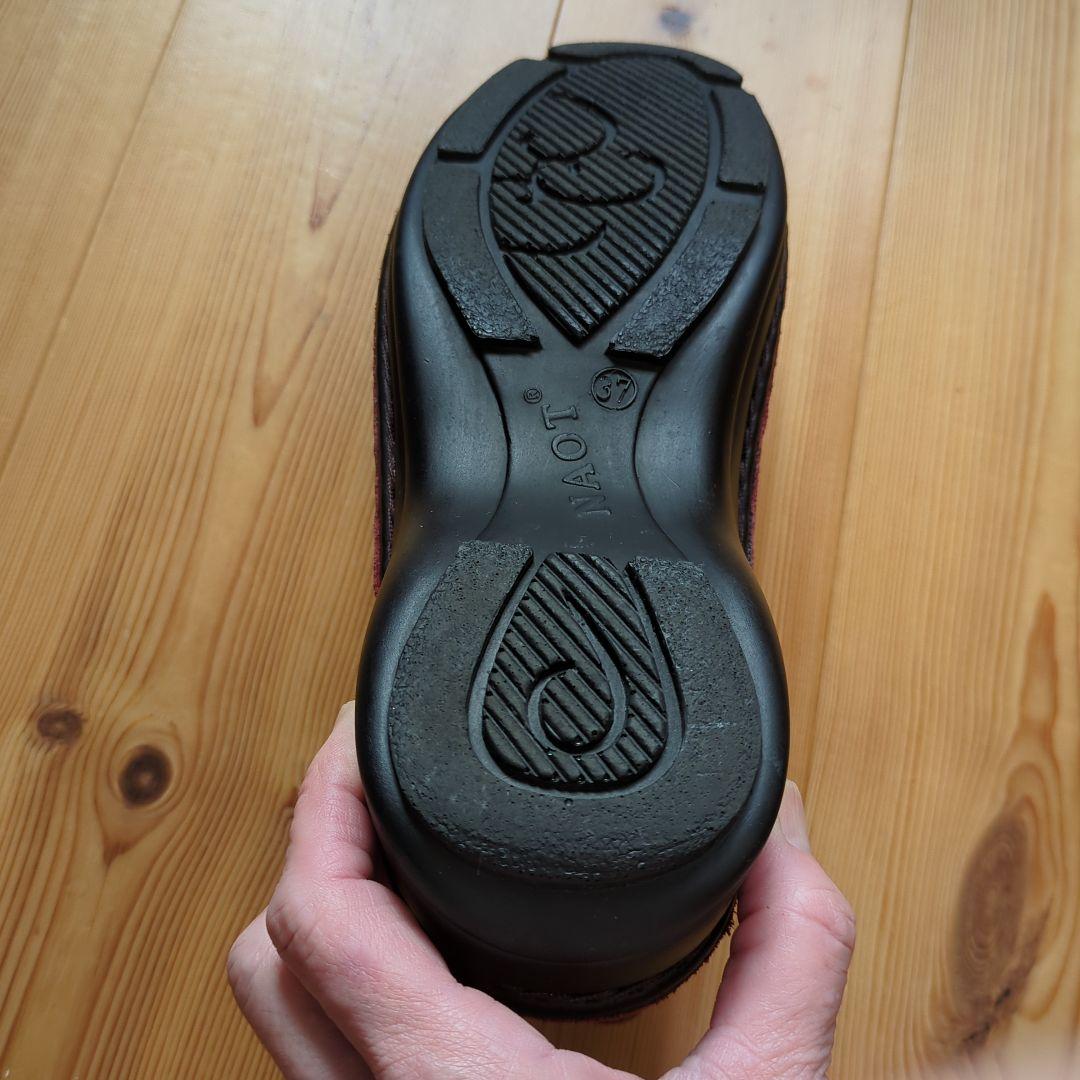 NAOT 赤 バックストラップ サボサンダル 37