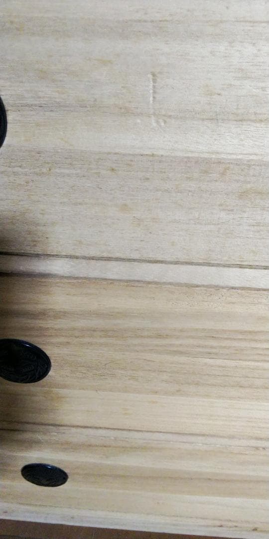 桐タンス 稲穂プレート 和タンス 古家具 三段チェスト 引き出し